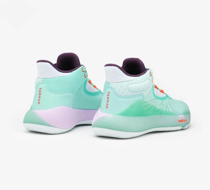 Image du produit Tarmak Femmes/Hommes Chaussures de basket-ball hautes - SE 500 High bleu (42)
