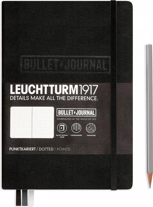 Leuchtturm1917 bulletin journal (A5, Dotted, Hardcover)