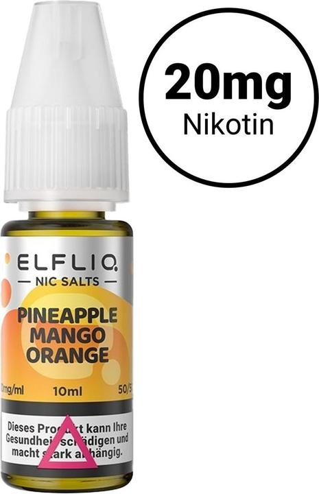 Produktbild Elfbar ELFLIQ, Pineapple Mango Orange 20mg (Mango, Orange, Ananas)