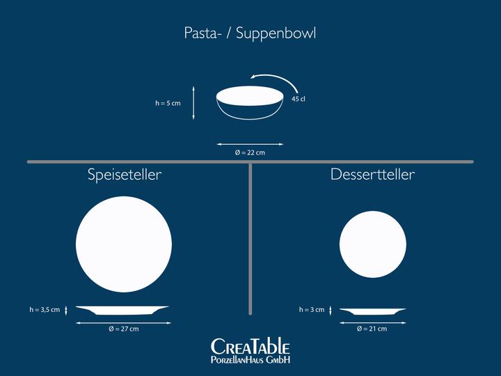 Actual product image CreaTable Nature Collection (12 Piece)