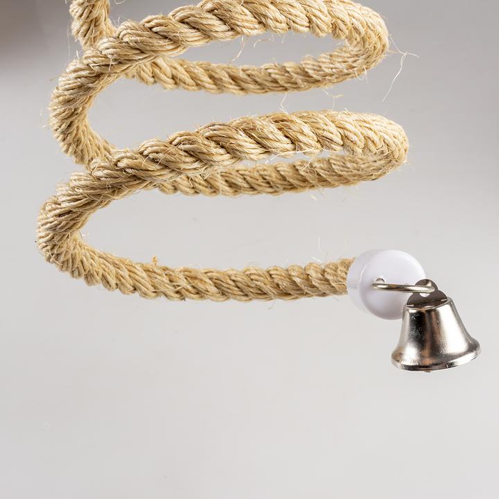 Produktbild Duvoplus Spiralseil aus Sisal mit Glocke, 96 x 19 x 19 cm