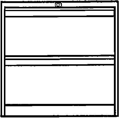 Actual product image Bisley Eco (80 x 62.5 x 71.5 cm)