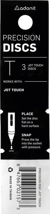 Actual product image Adonit jot disk