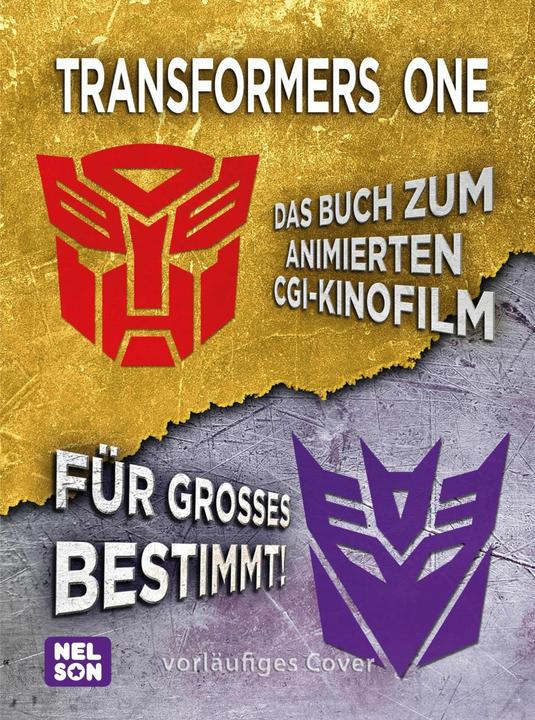 Actual product image Transformers One: Buch zum Film (German, 2024)