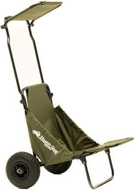 Stealth Gear Transport trolley M2 Forest Green with sun canopy