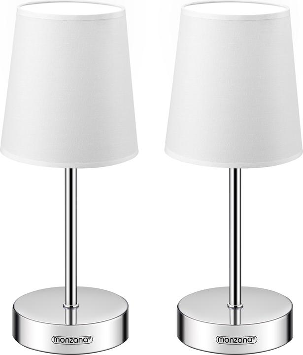 Blanc Lot de 2