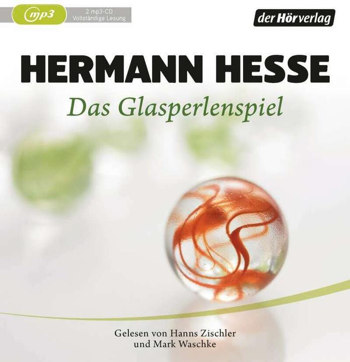 Produktbild Das Glasperlenspiel (Hermann Hesse, Hans-Peter Krüger, Hanns Zischler, Mark Waschke, Wolf-Dietrich Fruck, Deutsch)