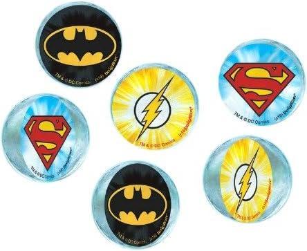 Justice League Logo Partygeschenke 6erPack