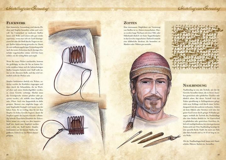Produktbild Kleidung des Mittelalters selbst anfertigen - Gewandungen der Wikinger (Deutsch, ADLER, Carola, 2015)