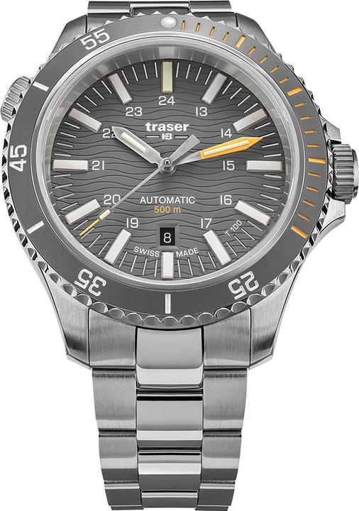 Image du produit Traser H3 110329 P67 Diver automatique T100 Grey Special Set 46mm 50ATM (46 mm)