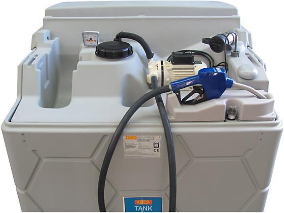 Actual product image Cemo CUBE tank for AUS 32 (AdBlue®) (2500 l)