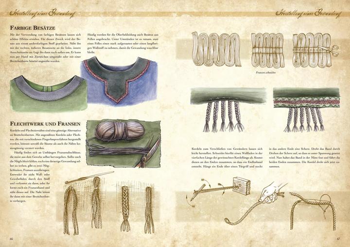 Produktbild Kleidung des Mittelalters selbst anfertigen - Gewandungen der Wikinger (Deutsch, ADLER, Carola, 2015)