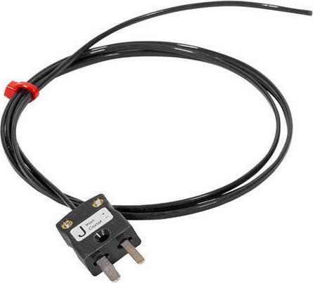 Produktbild RND Thermoelement mit Mini-Stecker, hermetisch abgedichtet, 1 m 260°C Typ J (1 m)