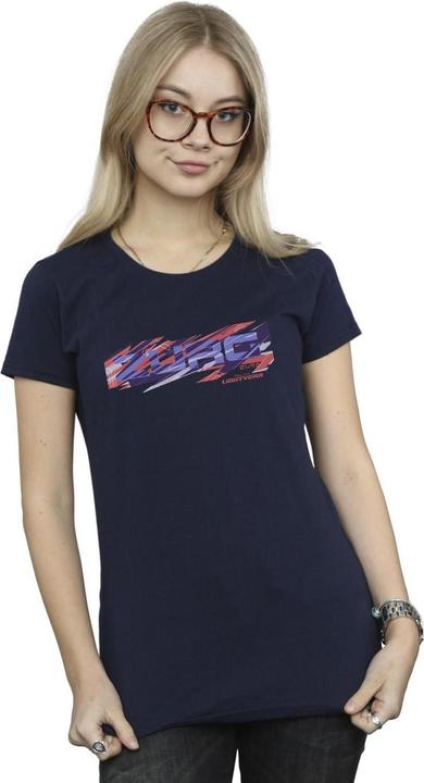 Actual product image Disney Womens/Ladies Lightyear Zurg Graphic Title Cotton T-Shirt (S)
