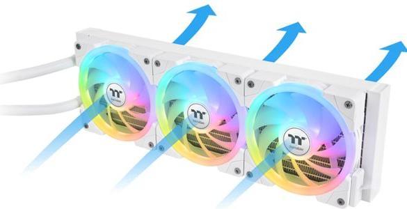 Actual product image Thermaltake MAGFloe 360 Ultra AiO White