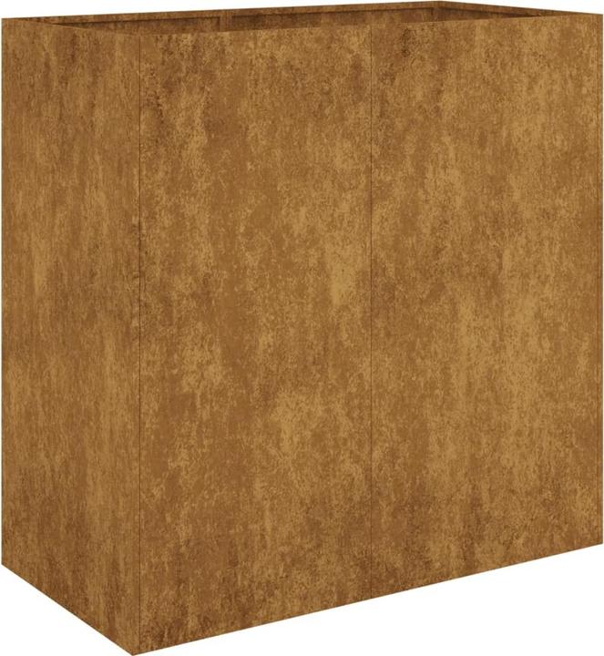 Produktbild VidaXL Pflanzkübel 80x40x80 cm Cortenstahl, Farbe: Rostig