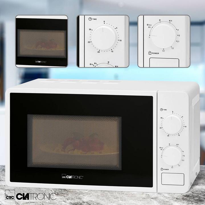 Image du produit Clatronic Micro-ondes MWG 792 white (20 l)