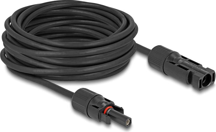Produktbild Delock Anschlusskabel Stecker zu Buchse 4 mm², 10 m (Solarkabel)