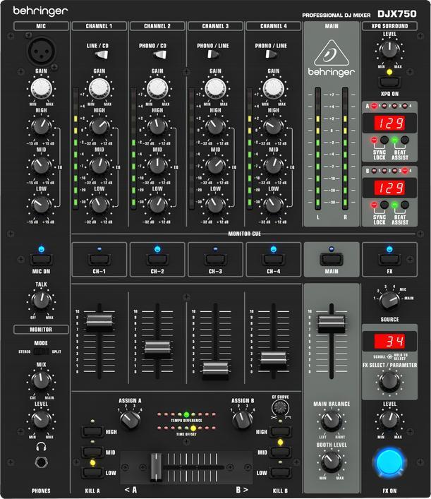 Behringer Djx750 (Clubmixer)