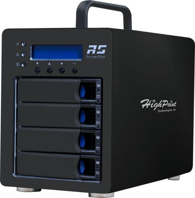 Produktbild HighPoint Externes Gehäuse RocketStor 6434S 2.5/3.5 (2.5", 3.5")