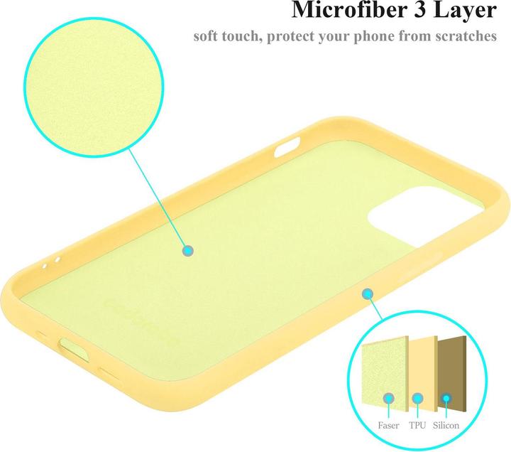 Image du produit Cadorabo TPU Liquid Silicone Case Cover (Apple iPhone 12 mini)