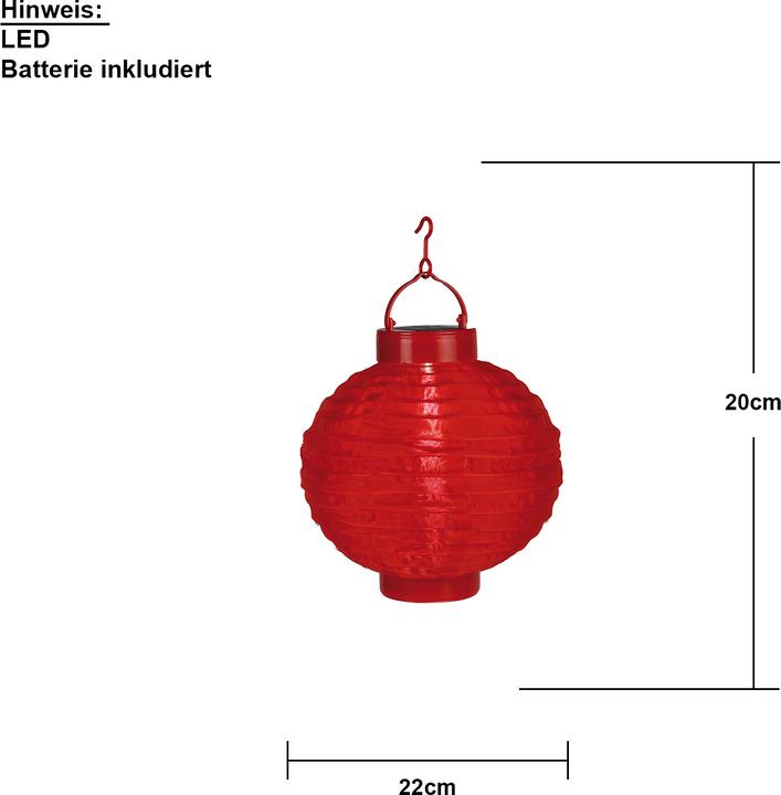 Produktbild Star Trading Solar Energy Party Lantern (0.20 m)