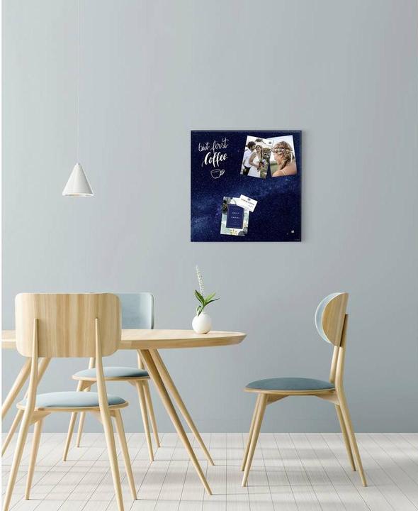 Actual product image Sigel Glass Magnet Board Artverum with Design (Magnet board, 48 x 48 cm)