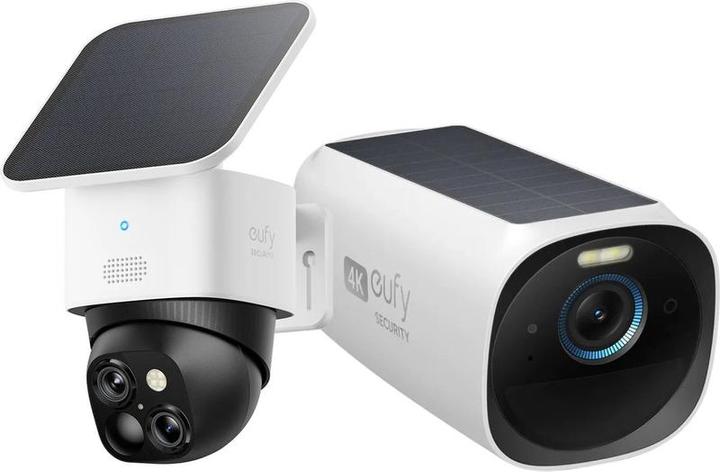 Produktbild eufy S340 Solocam 3k Wireless Solar -Überwachung Kamera + Eufycam 3 Hinzufügen - verschlagener Bunde