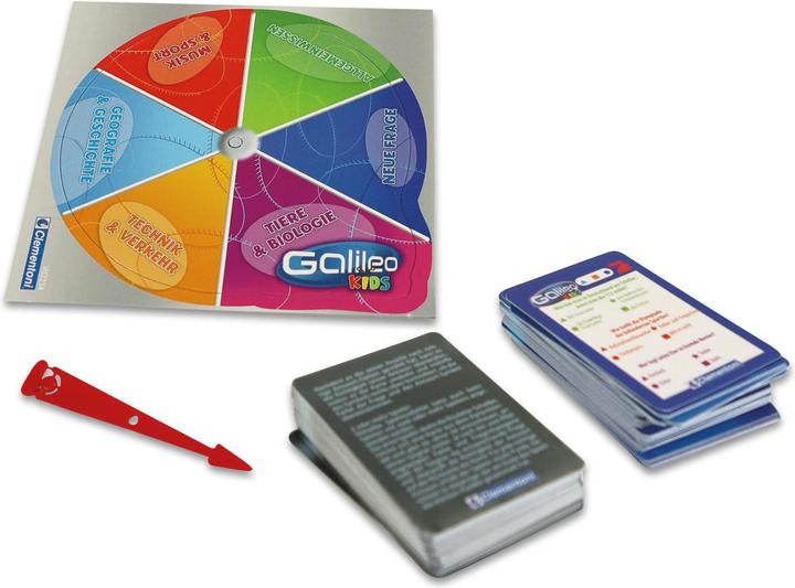 Image du produit Clementoni Galilée : Jeu de quiz Discover Knowledge pour les enfants (Allemand)