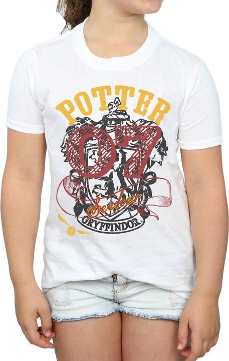 Image du produit - T-shirt GRYFFINDOR SEEKER - Fille (128)