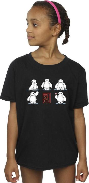 Immagine prodotto Disney Big Hero 6 Baymax Many Poses Maglietta Ragazze (116)