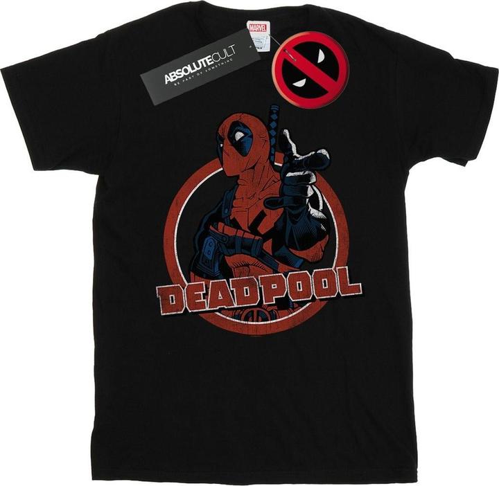 Produktbild Deadpool Gun Finger TShirt (S)