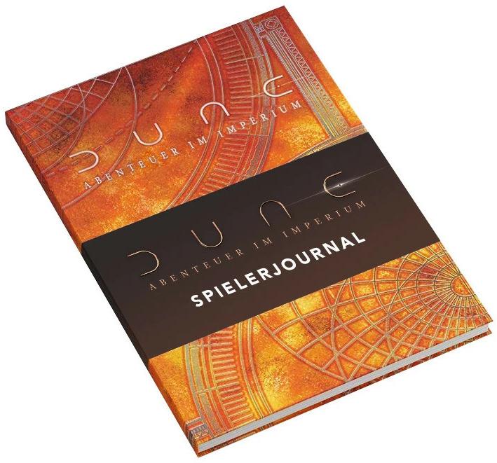 Immagine prodotto US88037 - Dune Das Rollenspiel: Abenteuer im Imperium - Spielerjournal (Tedesco, Nathan Dowdell, 2022)