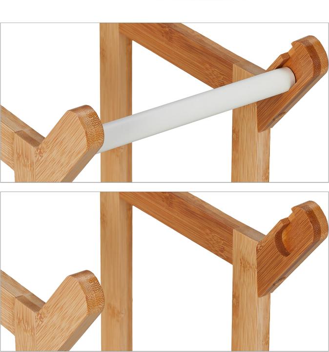 Actual product image Relaxdays Toilet paper holder