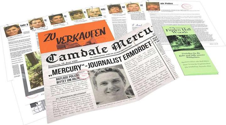 Productafbeelding Thinkfun Cold Case: een zeker verhaal (Duits)