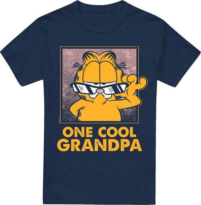 Immagine prodotto Garfield One Cool Grandpa Maglietta Festa del Papà Uomo (S)