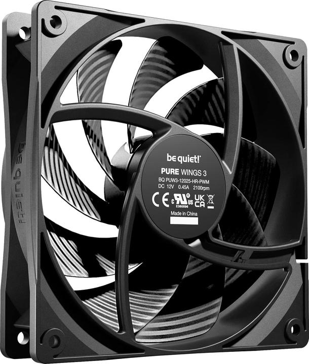 Actual product image be quiet! Pure Wings 3 PWM HS 120x120x25 (120 mm, 1 x)
