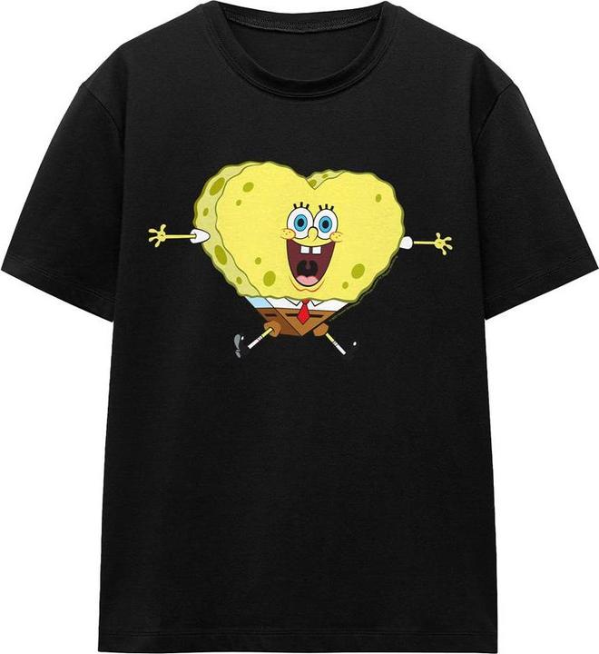 Image du produit Spongebob Squarepants - T-shirt HEART-SHAPED - Adulte (M)
