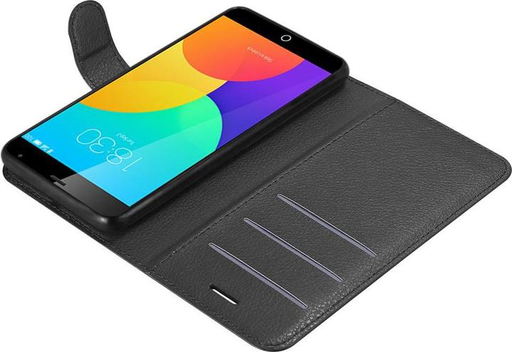 Actual product image Cadorabo Book with stand function cover (Meizu MX4)