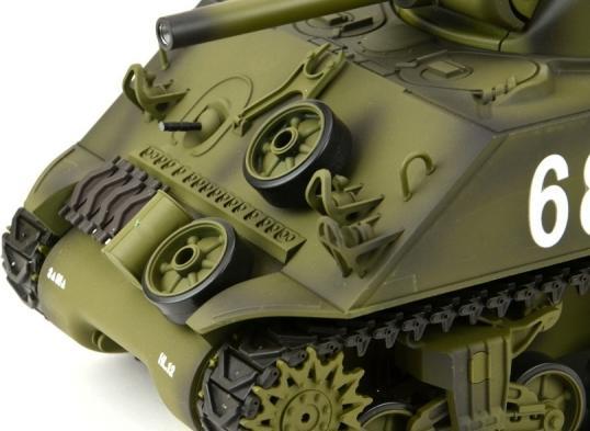 Immagine prodotto Es-toys Heng Long RC Tank US M4A3 Sherman (RTR pronto all'uso)