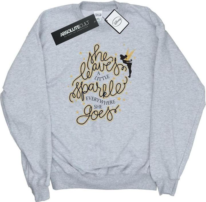 Actual product image Disney Mens Tinkerbell Stars Sweatshirt (XL)