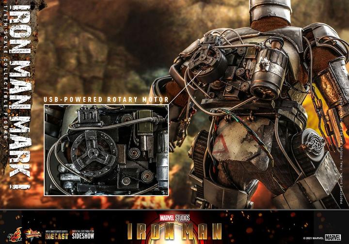 Produktbild Hot Toys Iron Man figurine Movie Masterpiece 1/6 Iron Man Mark I 30 cm