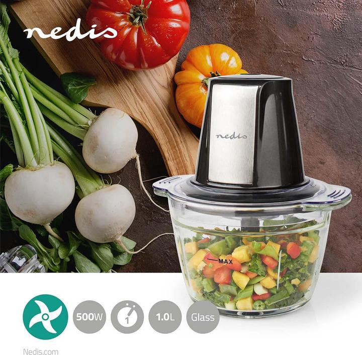 Actual product image Nedis Chopper for food (1000 ml, 500 W)