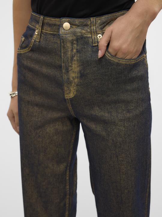 Actual product image Vero Moda VMTESSA Hohe Taille Weiter Beinschnitt Jeans Weit geschnitten (W26/L30)