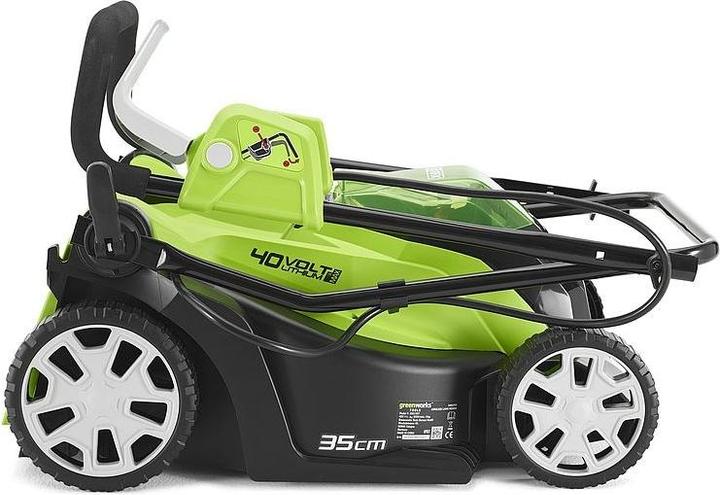 Actual product image Greenworks G40LM35 - 2501907 (Rechargeable battery operated)