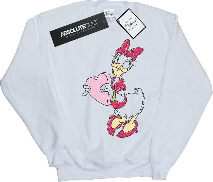 Immagine prodotto Disney Daisy Duck Love Heart Felpa Ragazze (152, 158)
