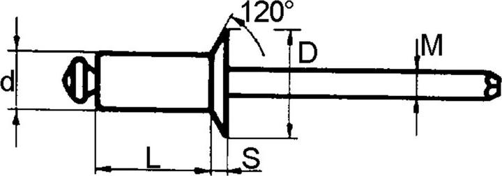 Image du produit POP Rivets aveugles standard