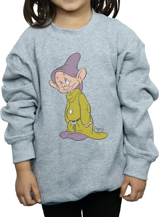 Actual product image Disney Girls Classic Dopey Sweatshirt (140, 146)