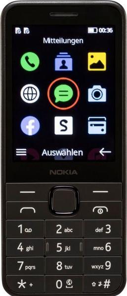 Productafbeelding Nokia 215 4G Zwart (2024) (2.80", 0.30 Mpx, 4G)