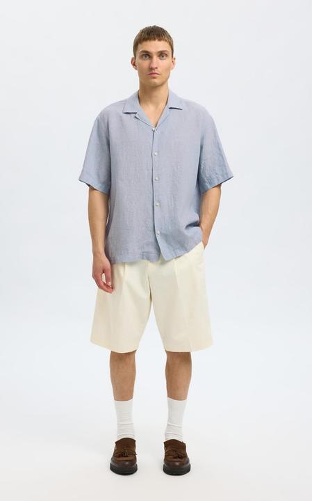 Image du produit Selected Homme 100% Leinen Kurzarmhemd (M)
